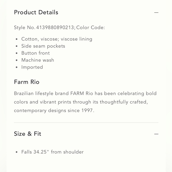 NWT FARM RIO RIAD MINI DRESS -Size M - Picture 10 of 16